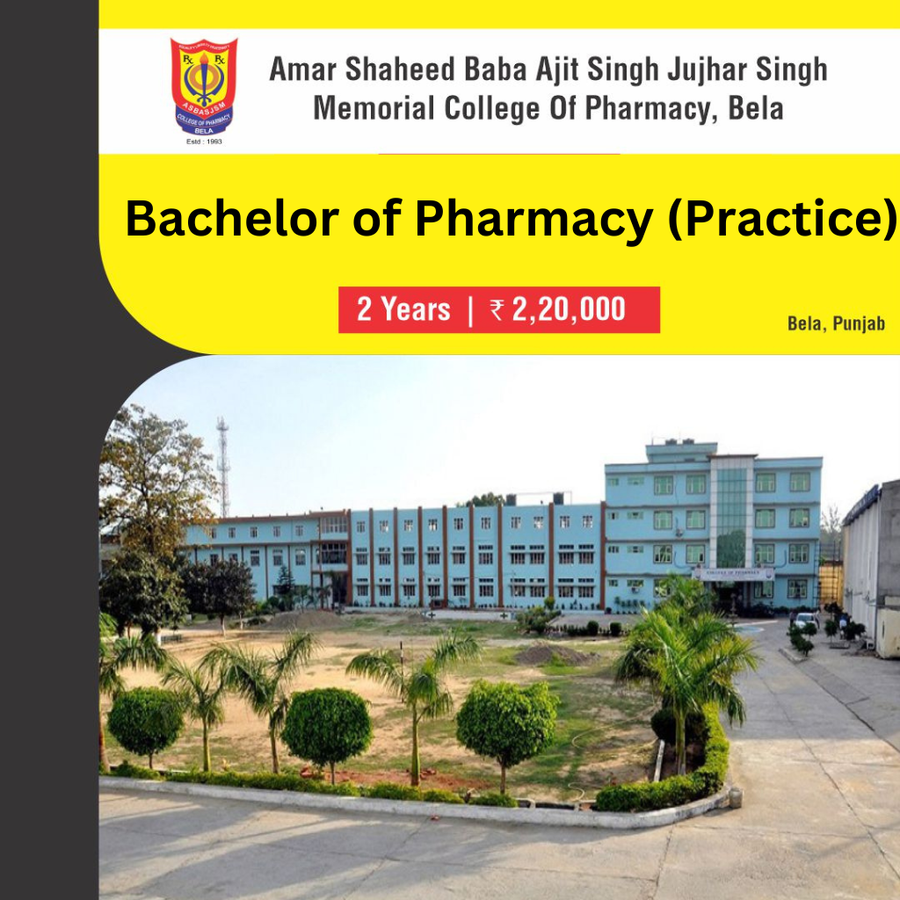 Amar Shaheed Baba Ajit Singh Jujhar Singh Memorial College of Pharmacy, Bela